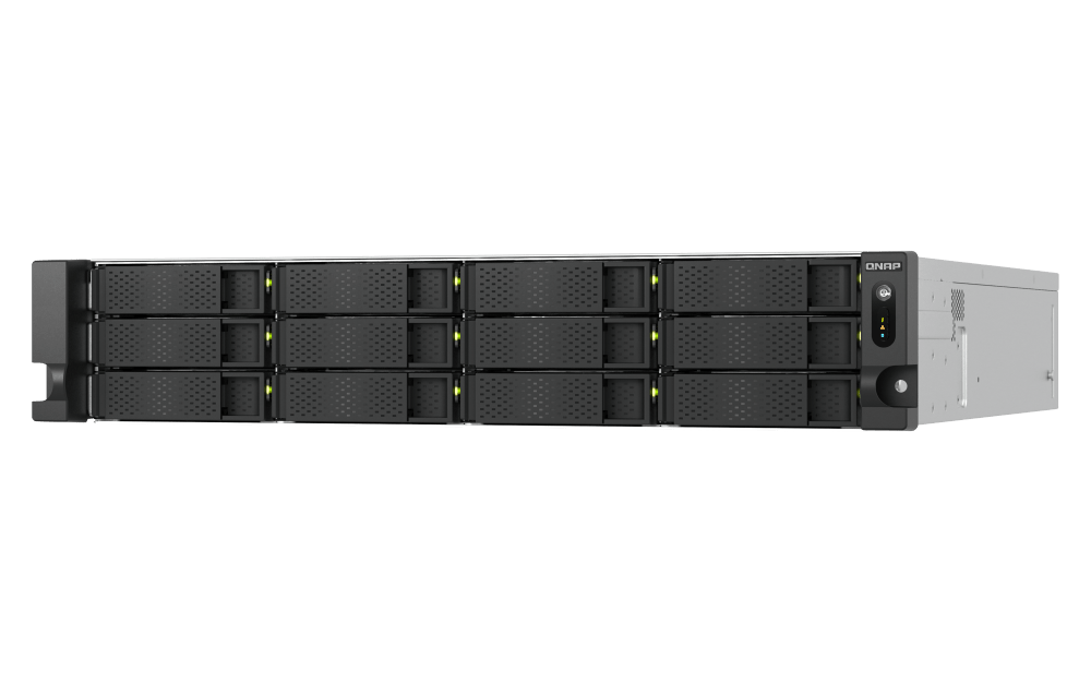 QNAP TS-h1277AXU-RP 12-Bay Rackmount NAS - ACE Peripherals