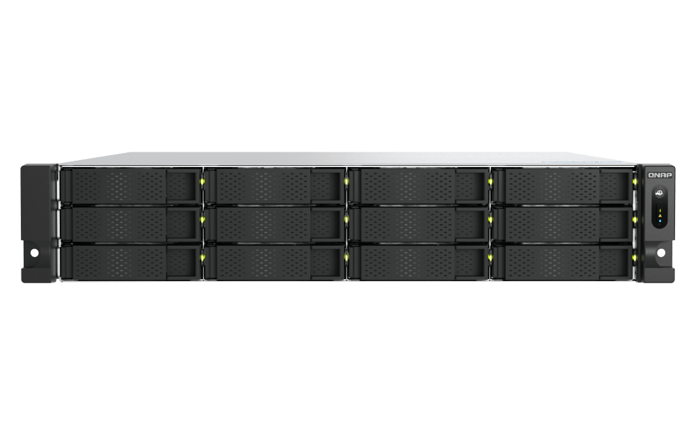 QNAP TS-h1277AXU-RP 12-Bay Rackmount NAS - ACE Peripherals