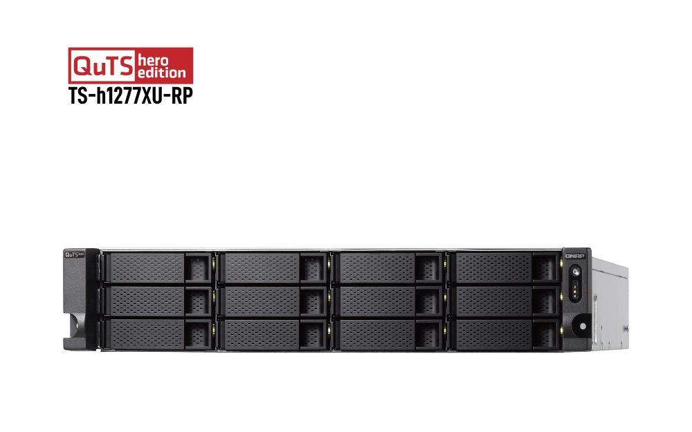 QNAP TS-h1277XU-RP 12-Bay Rackmount NAS - ACE Peripherals