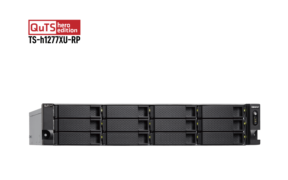 QNAP TS-h1277XU-RP 12-Bay Rackmount NAS - ACE Peripherals