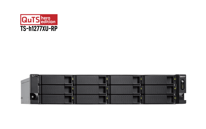 QNAP TS-h1277XU-RP 12-Bay Rackmount NAS - ACE Peripherals