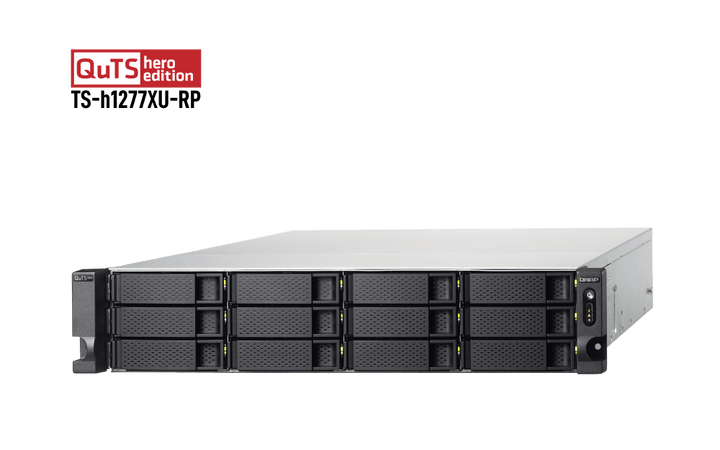 QNAP TS-h1277XU-RP 12-Bay Rackmount NAS - ACE Peripherals