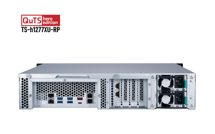 QNAP TS-h1277XU-RP 12-Bay Rackmount NAS - ACE Peripherals