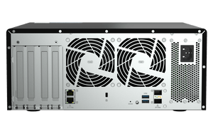 QNAP TS-h1290FX 12-Bay NVMe/SATA All-Flash Tower NAS - ACE Peripherals
