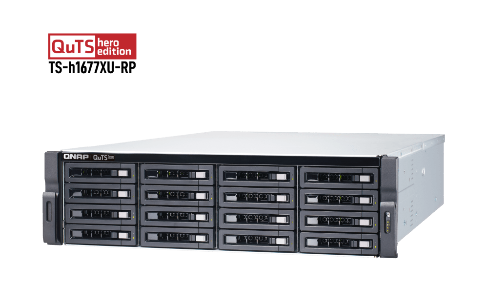 QNAP TS-h1677XU-RP 16-Bay Rackmount NAS - ACE Peripherals