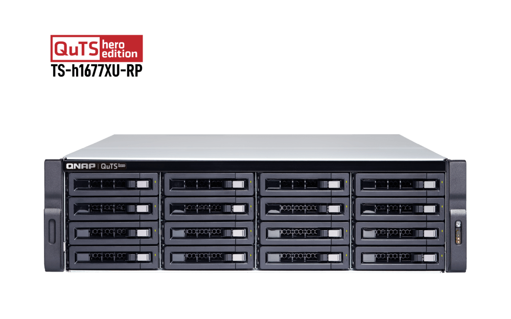 QNAP TS-h1677XU-RP 16-Bay Rackmount NAS - ACE Peripherals