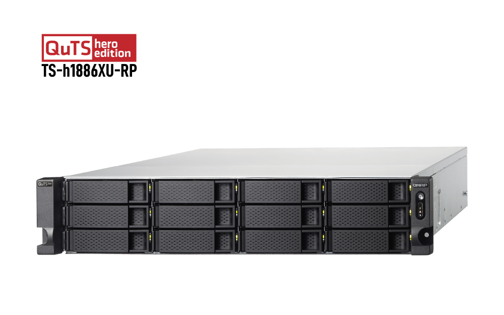 QNAP TS-h1886XU-RP 18-Bay Rackmount NAS - ACE Peripherals