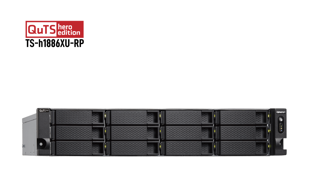 QNAP TS-h1886XU-RP 18-Bay Rackmount NAS - ACE Peripherals
