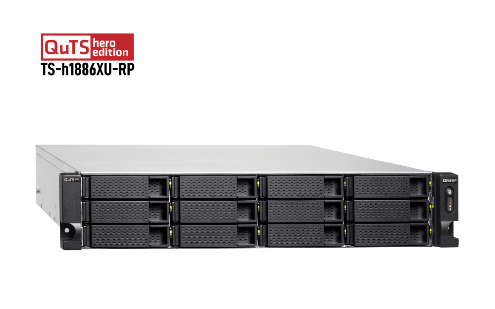 QNAP TS-h1886XU-RP 18-Bay Rackmount NAS - ACE Peripherals