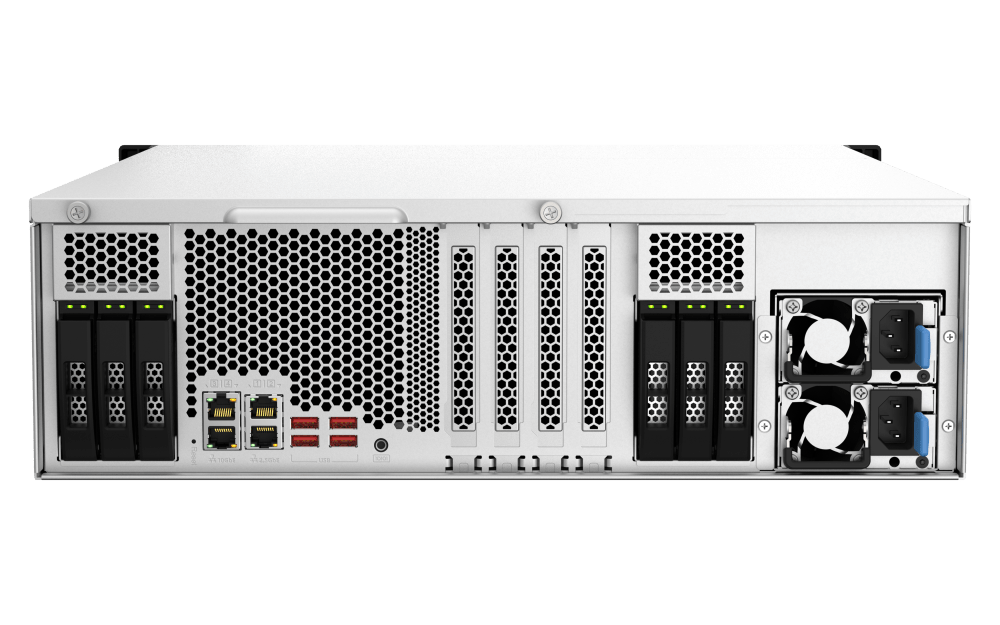 QNAP TS-h2287XU-RP 22-Bay Rackmount NAS - ACE Peripherals