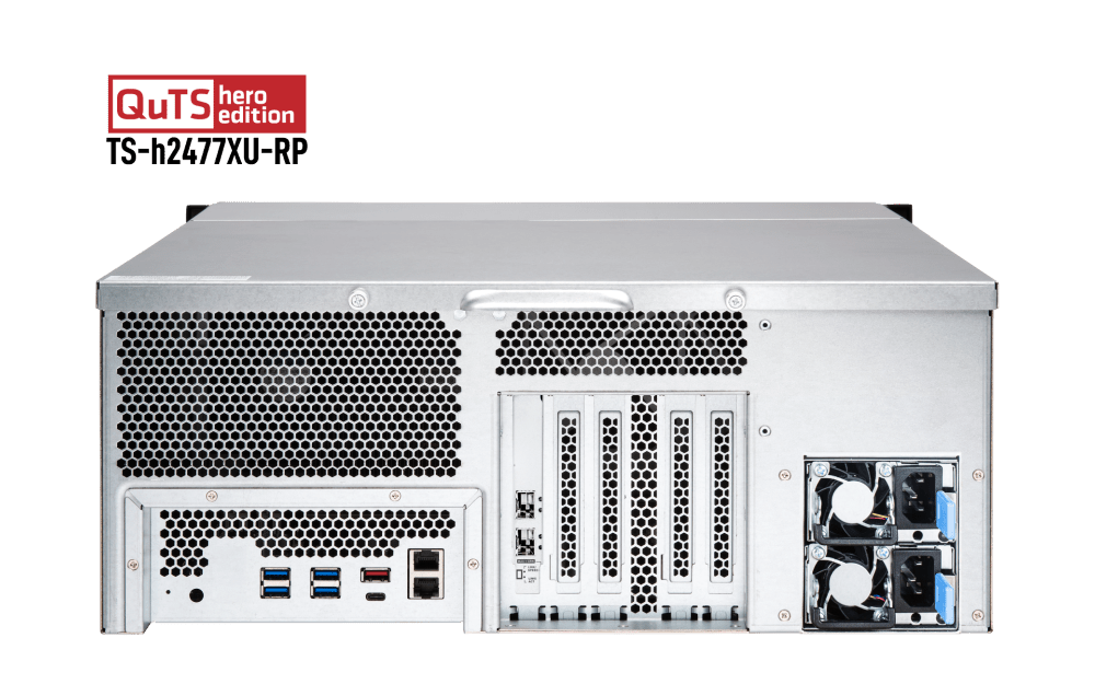 QNAP TS-h2477XU-RP 24-Bay Rackmount NAS - ACE Peripherals