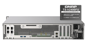 QNAP TS-h2490FU 24-Bay NVMe All-Flash Rackmount NAS - ACE Peripherals