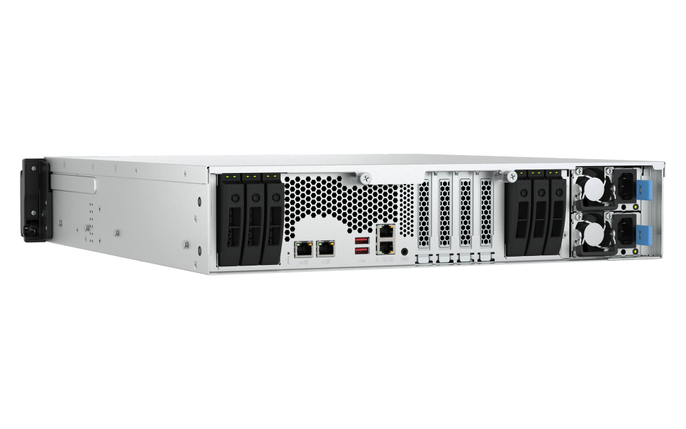QNAP TS-h3077AFU 30-Bay Dual-Processor All-Flash Rackmount NAS - ACE Peripherals