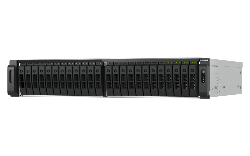 QNAP TS-h3077AFU 30-Bay Dual-Processor All-Flash Rackmount NAS - ACE Peripherals