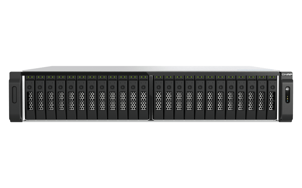 QNAP TS-h3077AFU 30-Bay Dual-Processor All-Flash Rackmount NAS - ACE Peripherals