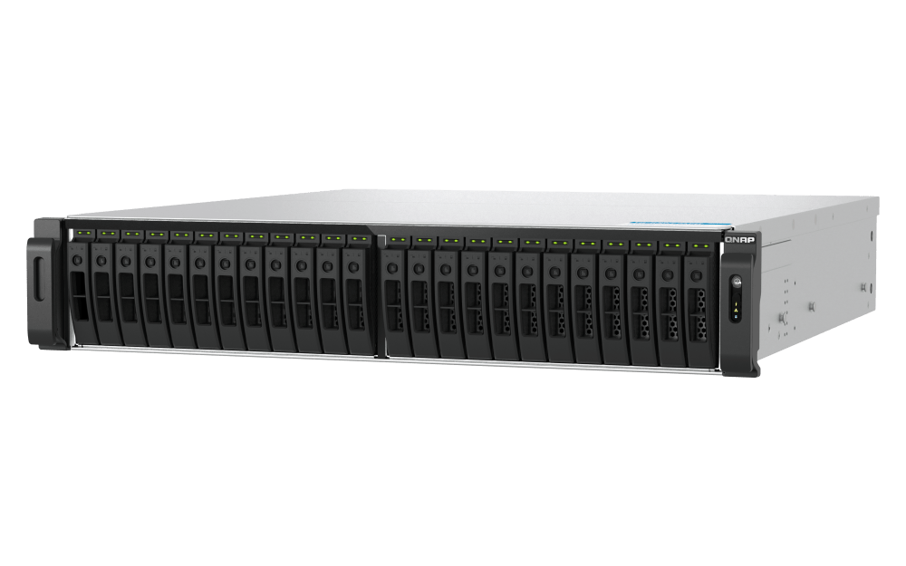 QNAP TS-h3077AFU 30-Bay Dual-Processor All-Flash Rackmount NAS - ACE Peripherals