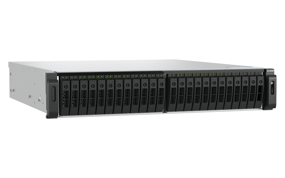 QNAP TS-h3077AFU 30-Bay Dual-Processor All-Flash Rackmount NAS - ACE Peripherals