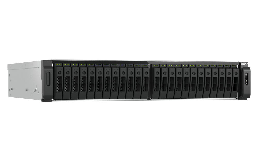 QNAP TS-h3077AFU 30-Bay Dual-Processor All-Flash Rackmount NAS - ACE Peripherals