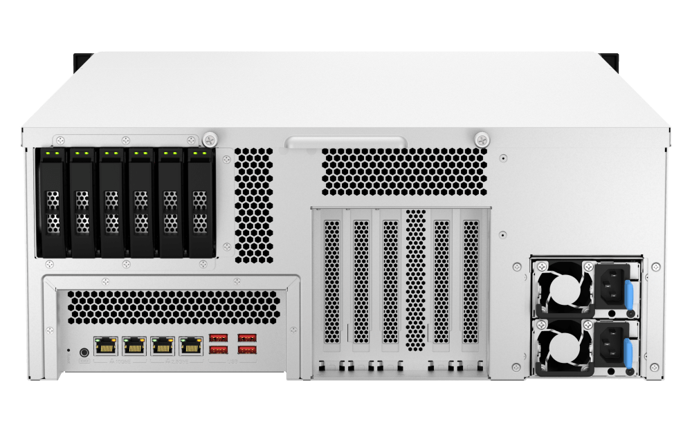 QNAP TS-h3087XU-RP 30-Bay Rackmount NAS - ACE Peripherals