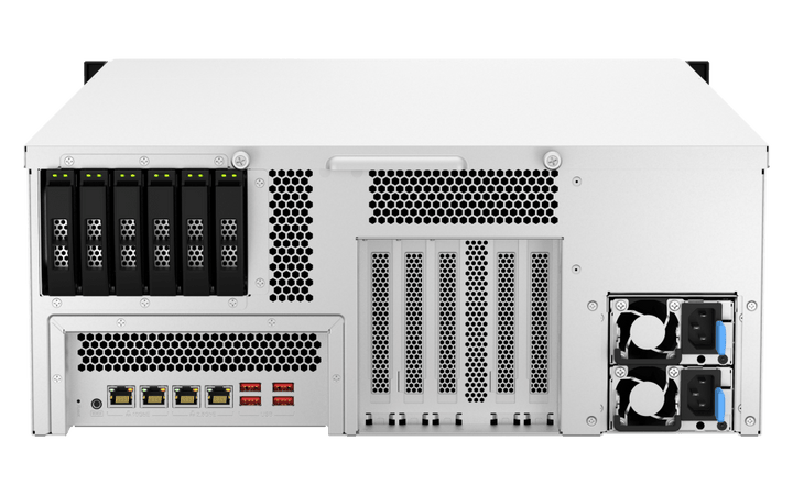 QNAP TS-h3087XU-RP 30-Bay Rackmount NAS - ACE Peripherals