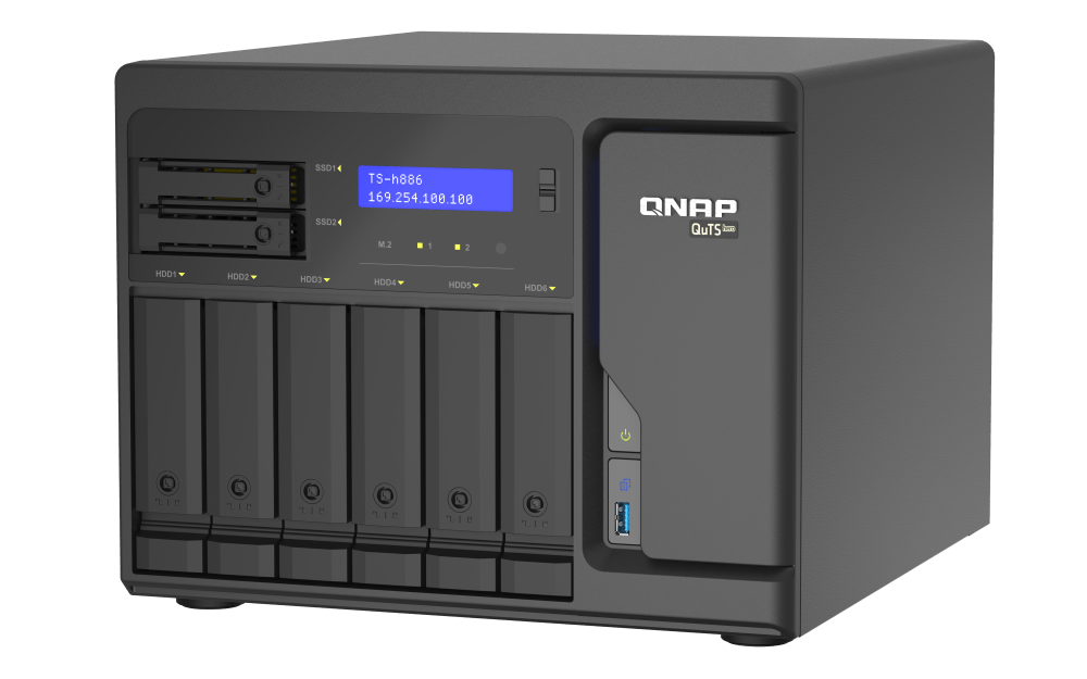 QNAP TS-h886 8-Bay Tower NAS - ACE Peripherals