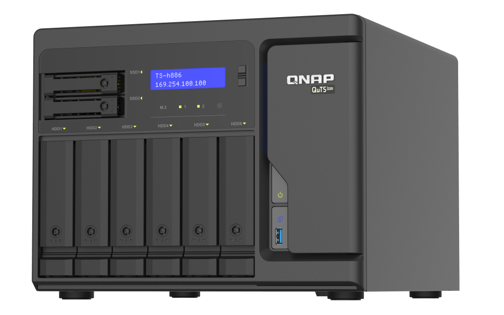 QNAP TS-h886 8-Bay Tower NAS - ACE Peripherals