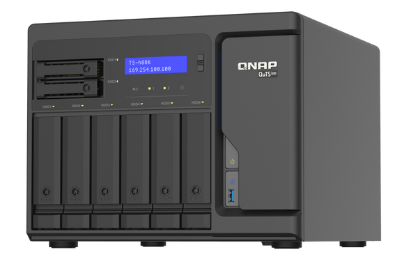 QNAP TS-h886 8-Bay Tower NAS - ACE Peripherals