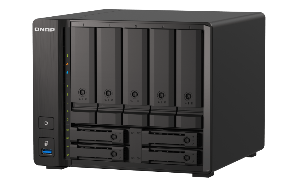 QNAP TS-h973AX 9-Bay Tower NAS - ACE Peripherals