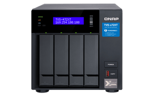 QNAP TVS-472XT 4-Bay Thunderbolt Tower NAS - ACE Peripherals
