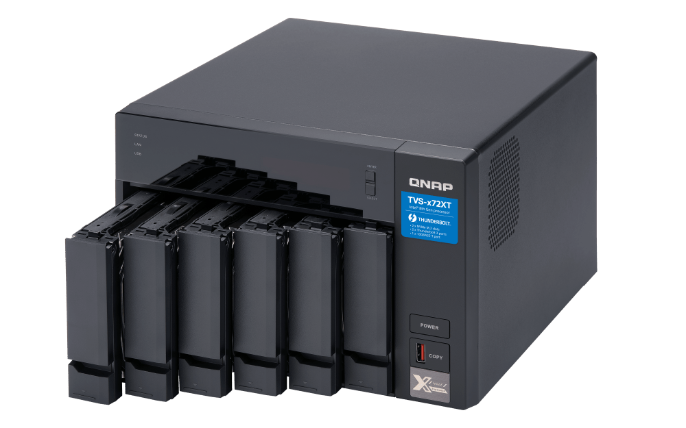 QNAP TVS-672XT 6-Bay Thunderbolt Tower NAS - ACE Peripherals