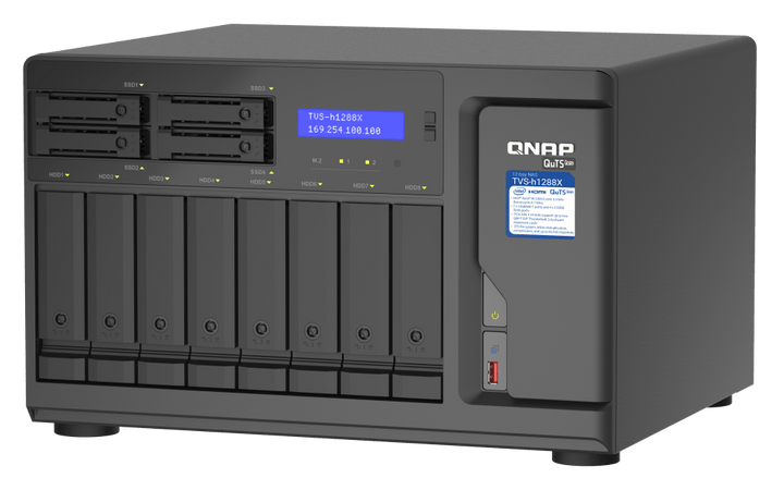 QNAP TVS-h1288X 12-Bay Tower NAS - ACE Peripherals