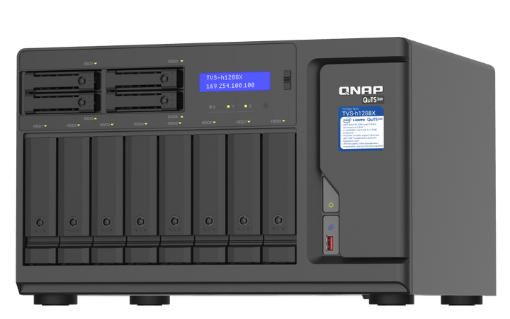 QNAP TVS-h1288X 12-Bay Tower NAS - ACE Peripherals