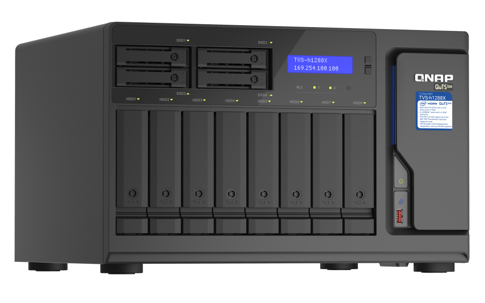 QNAP TVS-h1288X 12-Bay Tower NAS - ACE Peripherals
