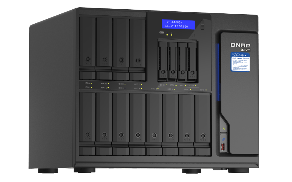QNAP TVS-h1688X 16-Bay Tower NAS - ACE Peripherals