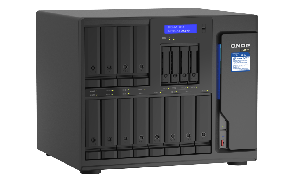 QNAP TVS-h1688X 16-Bay Tower NAS - ACE Peripherals