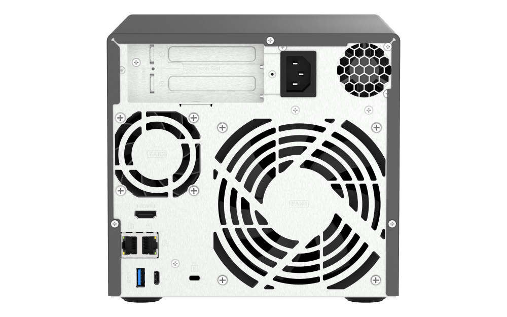 QNAP TVS-h474 4-Bay 2.5G/10G Tower NAS - ACE Peripherals