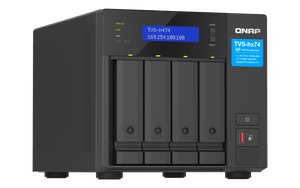 QNAP TVS-h474 4-Bay 2.5G/10G Tower NAS - ACE Peripherals