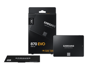 Samsung 870 EVO SATA 2.5-inch SSD, manufacturer product view