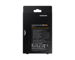 Samsung 870 EVO SATA 2.5-inch SSD, manufacturer product view