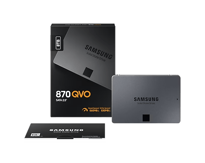 Samsung 870 QVO SATA 2.5" SSD - ACE Peripherals