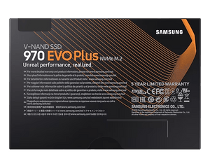 Samsung 970 EVO Plus NVMe M.2 SSD, manufacturer product view