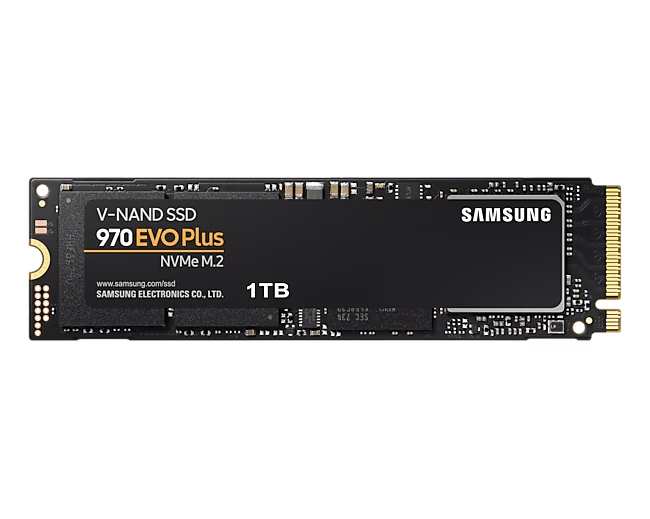 Samsung 970 EVO Plus NVMe M.2 SSD 1TB, manufacturer product view