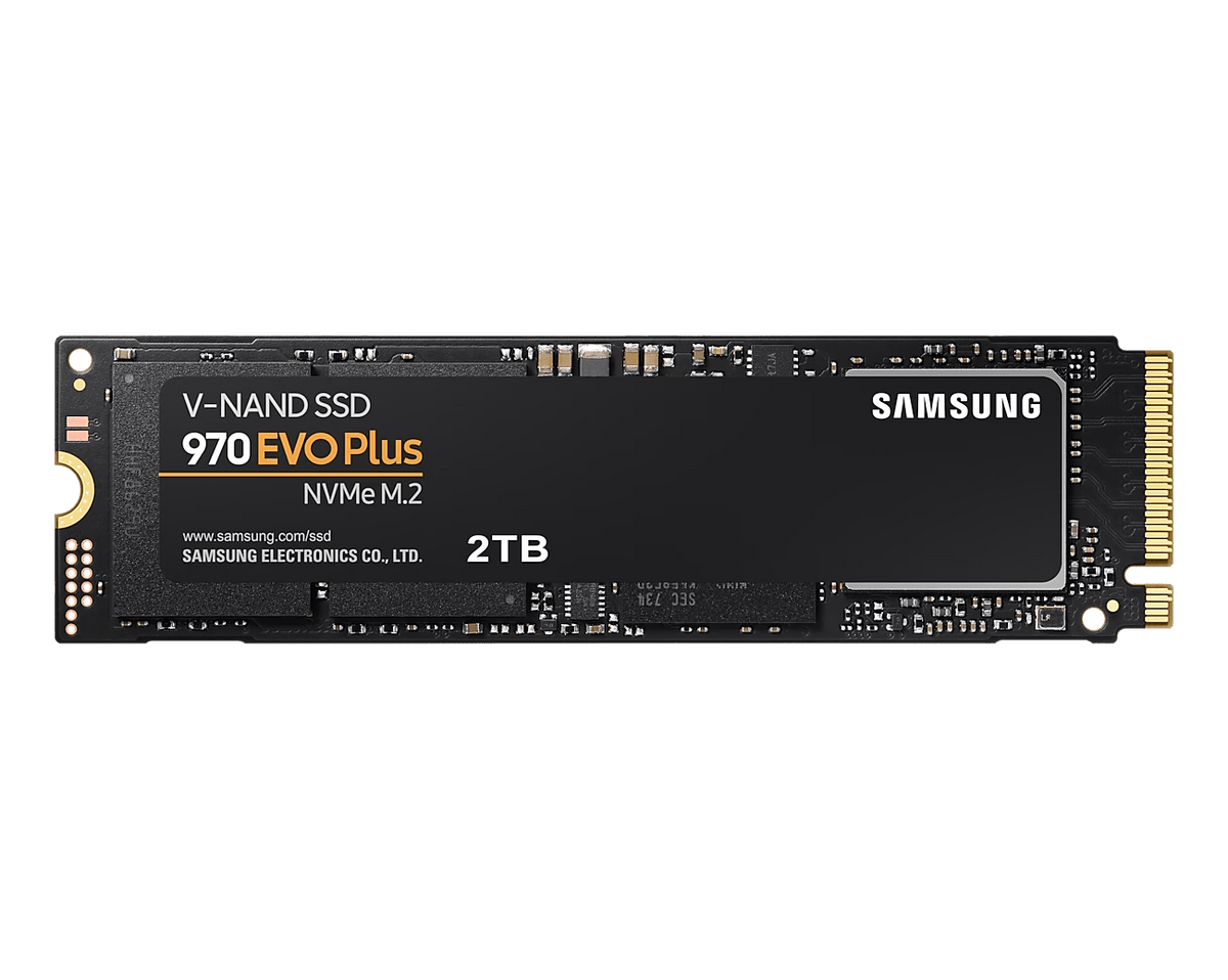Samsung 970 EVO Plus NVMe M.2 SSD, manufacturer product view