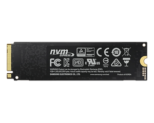 Samsung 970 EVO Plus NVMe M.2 SSD, manufacturer product view