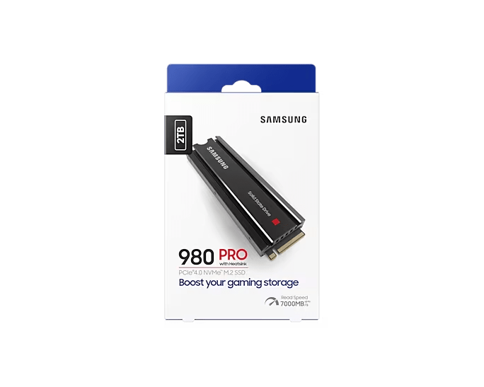 Samsung 980 PRO with Heatsink NVMe M.2 SSD - ACE Peripherals