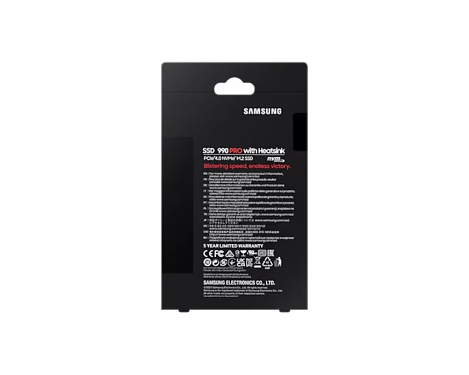 Samsung 990 PRO with Heatsink NVMe M.2 SSD - ACE Peripherals