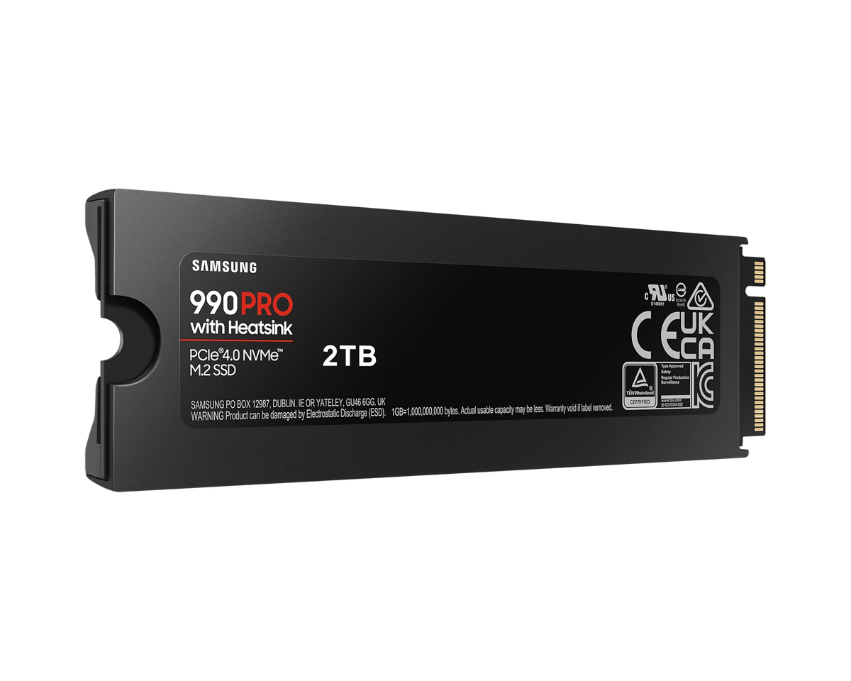 Samsung 990 PRO with Heatsink NVMe M.2 SSD - ACE Peripherals