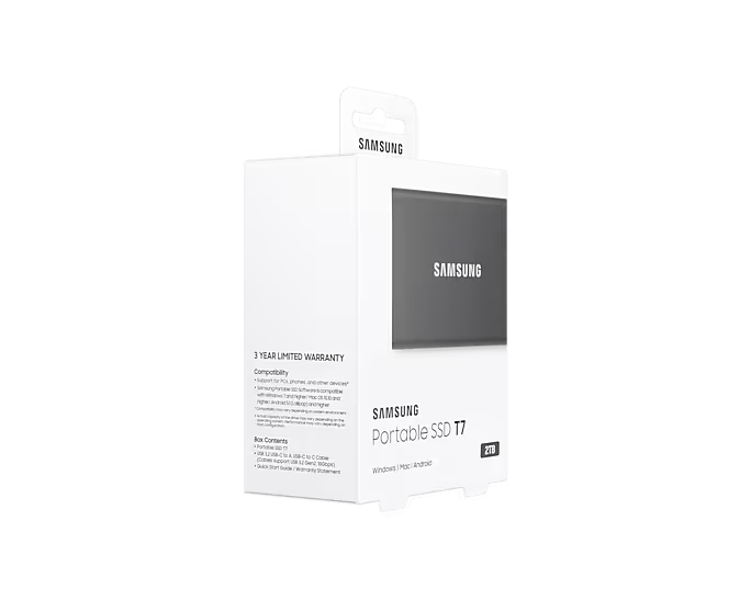 Samsung Portable SSD T7 - ACE Peripherals