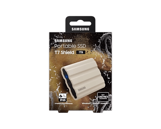 Samsung Portable SSD T7 Shield - ACE Peripherals