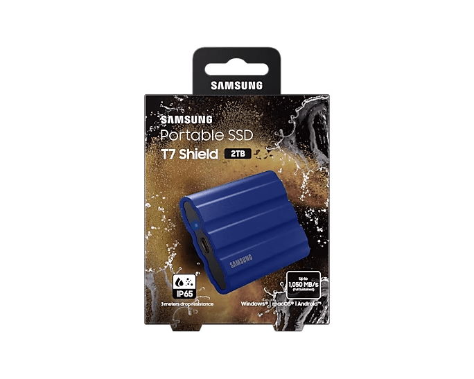Samsung Portable SSD T7 Shield - ACE Peripherals